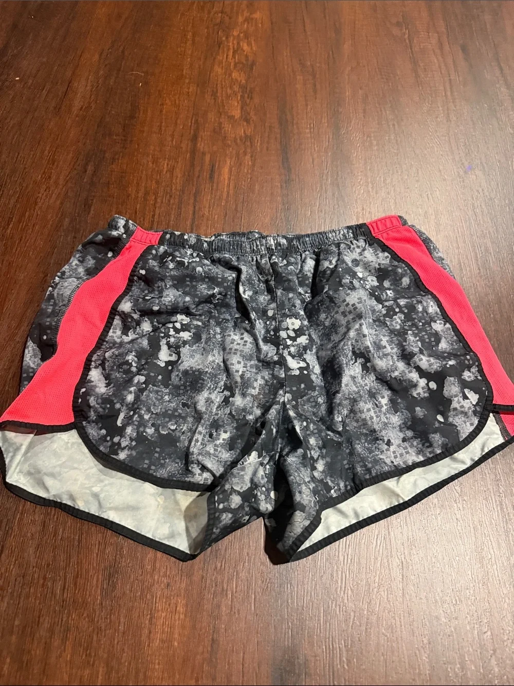 Champion Women's Black & Pink Athletic Shorts MEDIUM